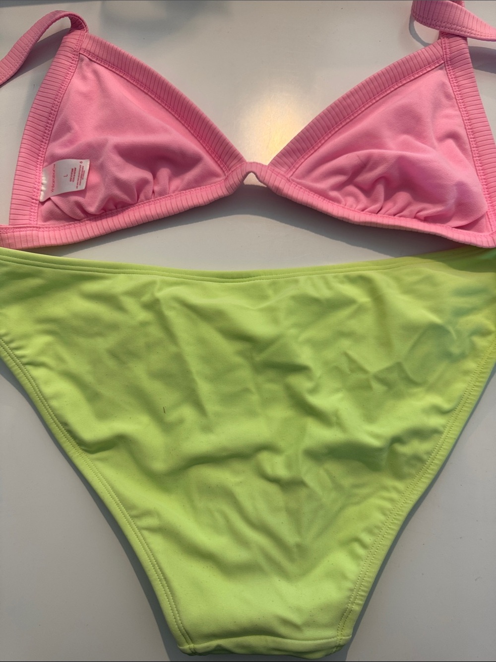 Xhilaration Neon Lime Bikini Bottoms - Picture 4 of 4